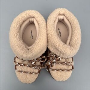 Cozy Cream Winter Boots
